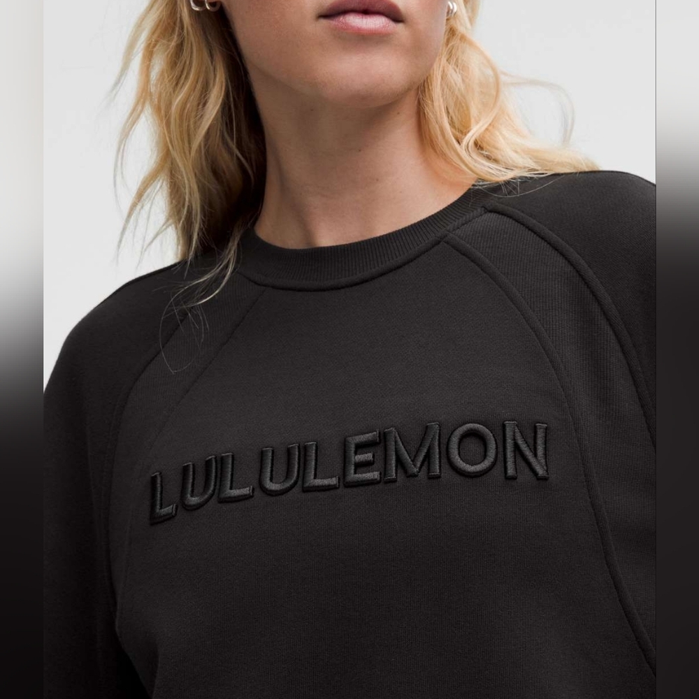 🍋 Scuba Oversized Pullover *Wordmark Size M/L - Picture 2 of 5